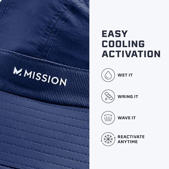 Cooling Sun Defender Sun Hat, UPF 50 UV Protection for Men Women, Wide Brim Outdoor Hat for Hiking, Fishing, Beach, Gardening