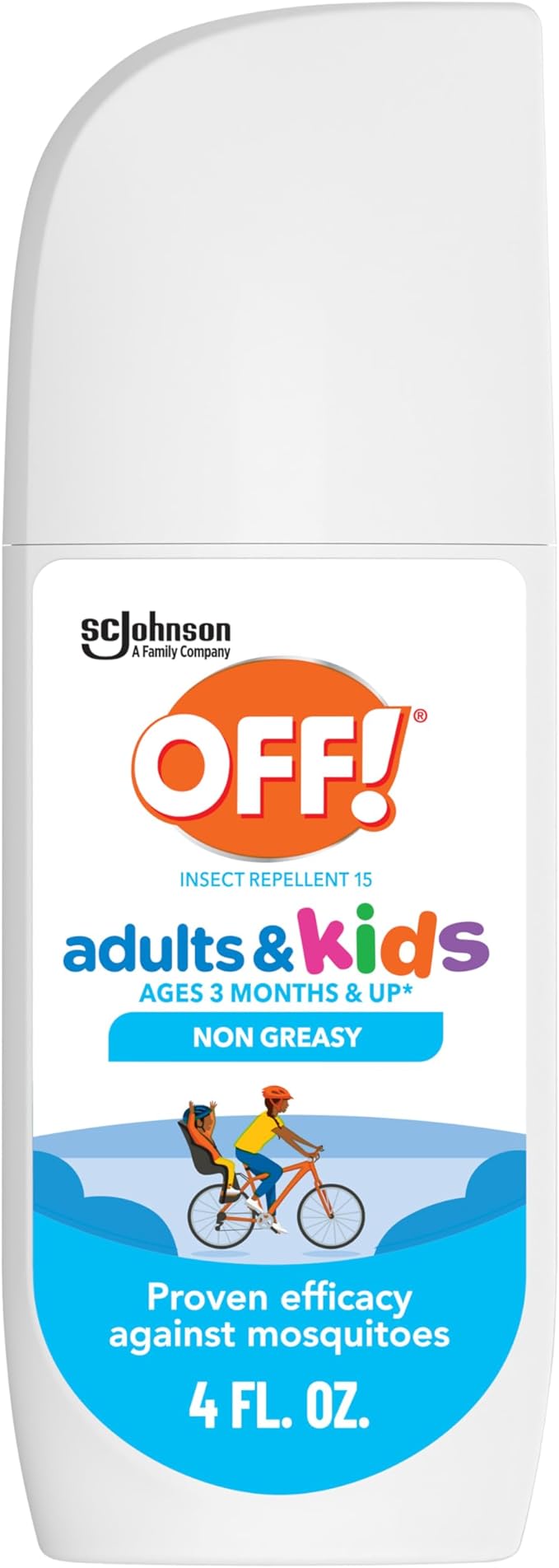 OFF! Insect Repellent Spritz for Adults & Kids, Fragrance-Free Bug Spray for Everyday Protection from Mosquitoes and Ticks, 4 oz