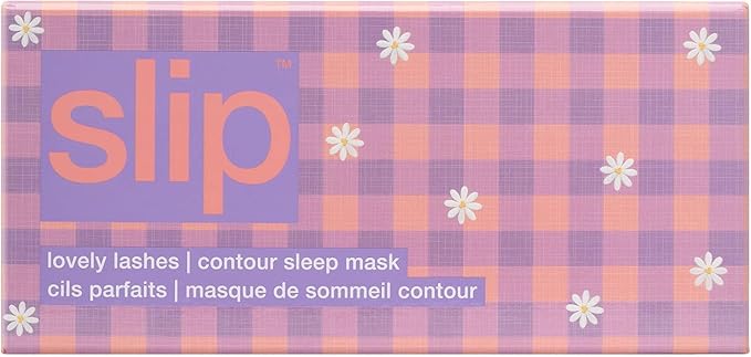 slip Pure Silk Contour Sleep Mask: Protect Your Delicate Lashes with Our Innovative, Lash-Friendly Design. Experience Uninterrupted Beauty Sleep with Slipsilk Comfort, 1 Contour Mask, Posie