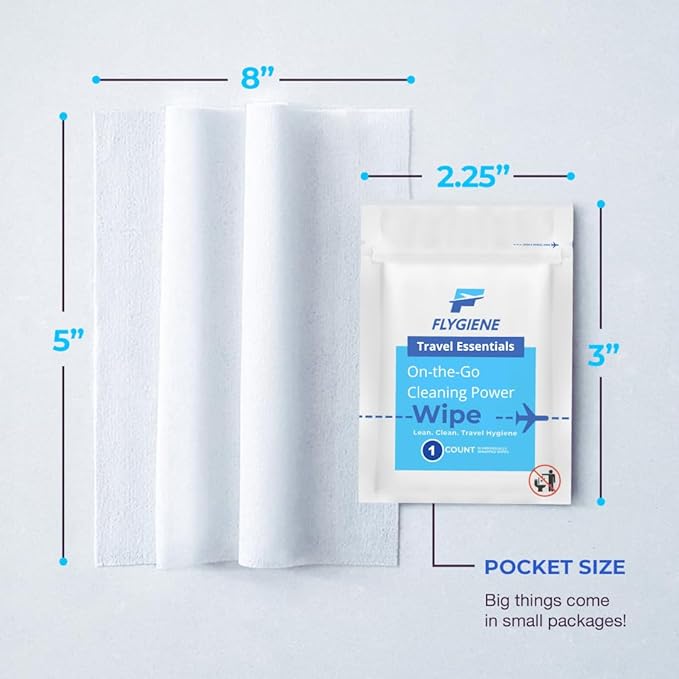 Travel Sanitizing Wipes (100 Count (100 individual wipes))