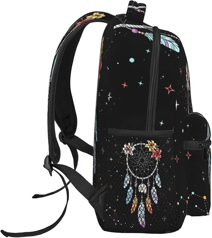 Native American Backpack for Men Women,Casual Travel Hiking Camping Backpacks Lightweight Bookbag