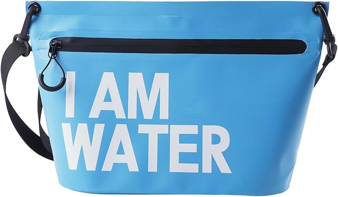 Ywmsfl Waterproofs Storage Bag Portable Travel Handbag With Zipper Large Capacity PVC Swimming Pouches For Outdoor Sport Portable PVC Swimming Pouch