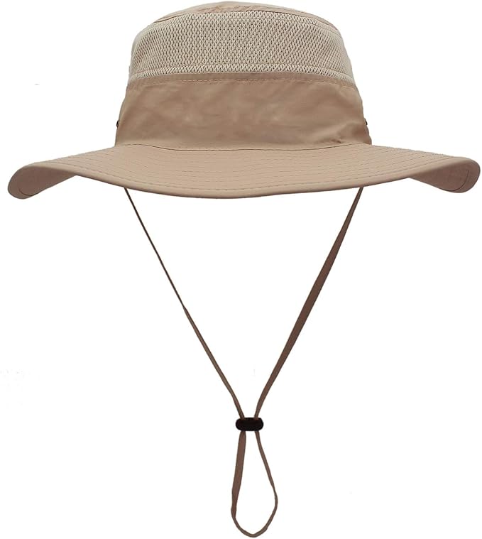 Home Prefer UPF 50+ Men's Sun Hat Wide Brim Bucket Hat UV Protection Hat for Mens Womens Beach Safari Gardening Golf Fishing