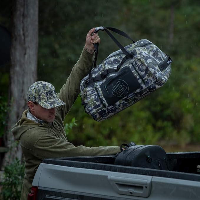 BOTE Highwater Duffel Bag Waterproof Fully Submersible Carry-on Size with 39 Liter Capacity Designed for Watersports Kayaking Fishing Hunting Boating Camping