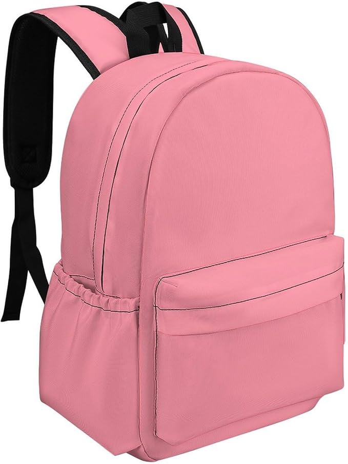Salmon Backpack Adult Travel Daybag for Women Men College Backpack for Vacation Hiking Camping Bag