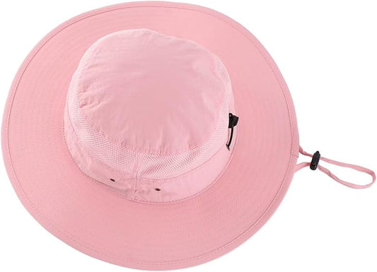 Home Prefer UPF 50+ Men's Sun Hat Wide Brim Bucket Hat UV Protection Hat for Mens Womens Beach Safari Gardening Golf Fishing