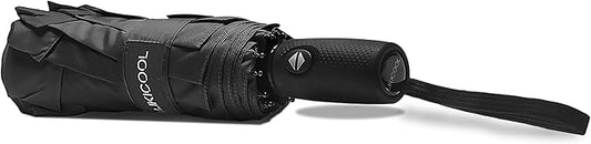 WOLNOS Umbrella Windproof Travel for Rain - Easy Auto Open Close, Durable & Compact Umbrellas, Waterproof Canopy - Backpack, Purse, Portable Umbrella for Travel