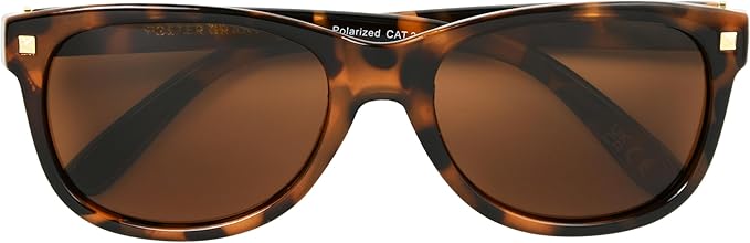 Foster Grant Sutton Polarized Sunglasses For Women, Brown Tortoise Shell Sunglasses