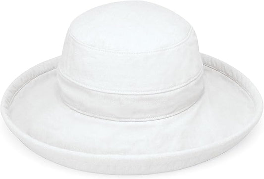 Wallaroo Hat Company Women’s Casual Traveler Sun Hat - UPF 50+ Sun Protection, Wide Brim, Packable, Adjustable, Medium