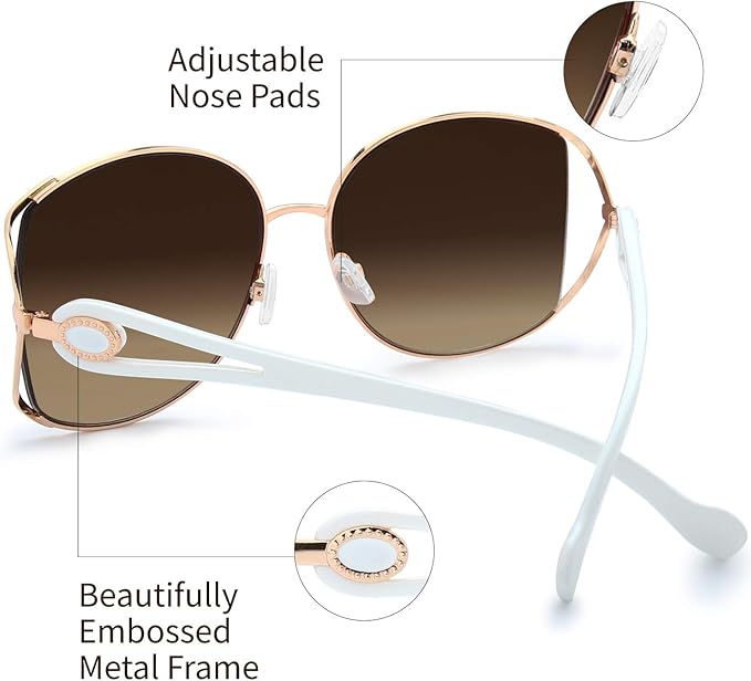 The Fresh Classic Crystal Elegant Women Beauty Design Sunglasses Gift Box