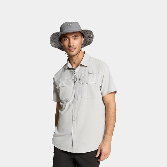 MISSION Cooling Bucket Hat - Unisex Wide-Brim Hat for Men & Women - Lightweight, Foldable & Durable - Cools Up to 2 Hours