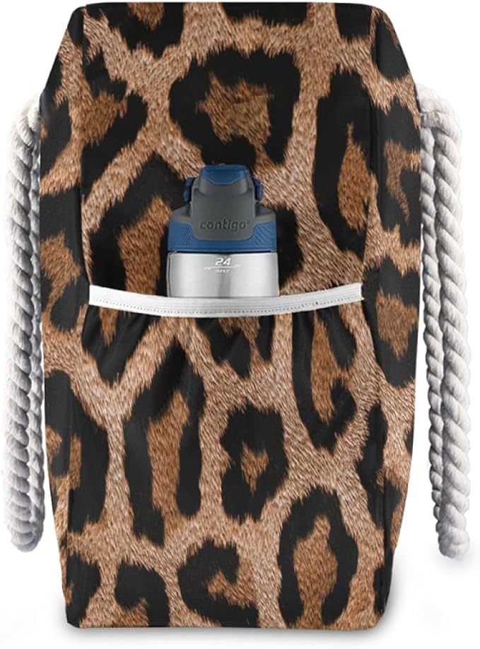 senya Large Beach Shoulder Bags Canvas Tote Water Resistant for Gym Travel Daily