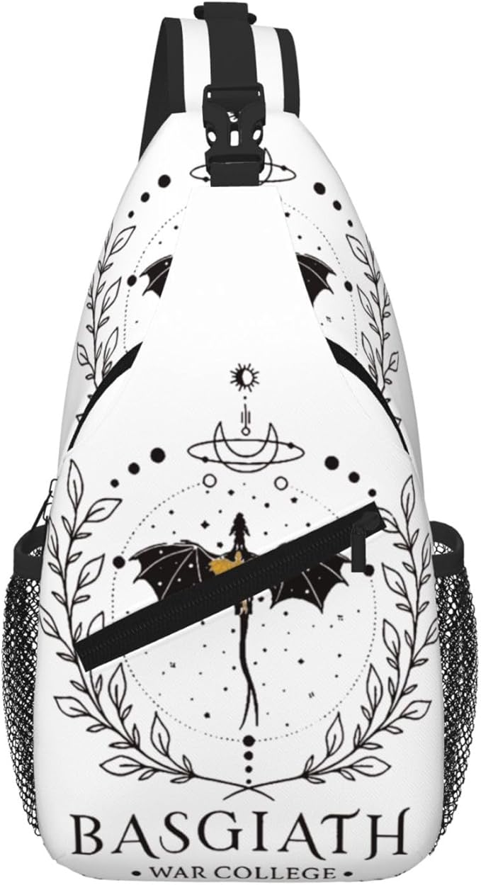 Fourth Dragon Wing Crossbody Bag Trendy Sling Bag Bakpack Casual Chest Bags Daypack For Hiking Walking Travel Running(4)