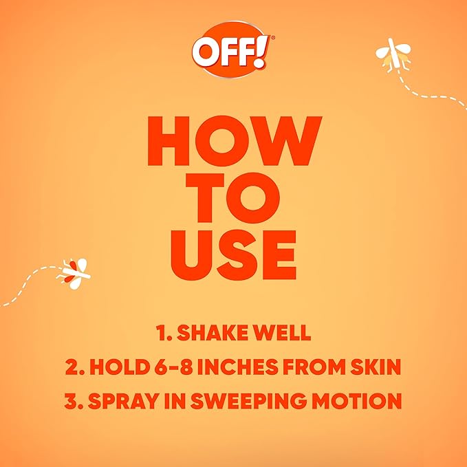 OFF! Family Care Insect & Mosquito Repellent I, Smooth & Dry Bug Spray for The Beach, Backyard, Picnics and More, 2.5 oz.