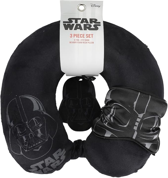 Bioworld Star Wars Darth Vader 3-Piece Neck Pillow Set