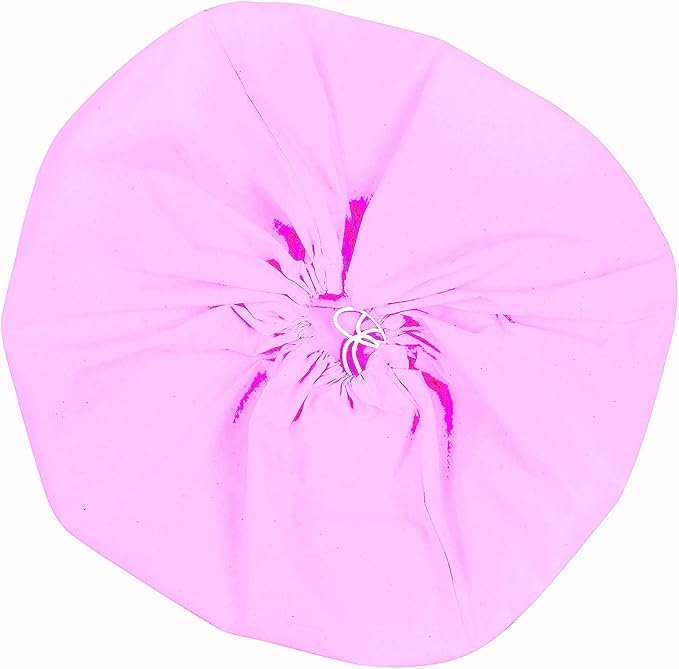 Urban Villa Laundry Bag Canvas|Dirty Clothes Travel Laundry Bag|Machine Washable|Reusable College Hostel Hamper Liner Bag Garments Delicates Drawstring Closure 1 Pack Pink Color|Size 28X36 Inches