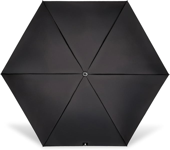 ShedRain Super-Slim Compact Travel Umbrella – Auto Open & Close Sun Protection Design, Lightweight Portable Wind-Resistant Model with UPF 50+ UV Block, 42" Arc & 10.5" Folded Size