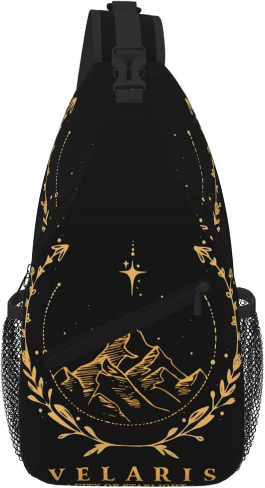 Velaris City Of Starlight Crossbody Bag Trendy Sling Bag Bakpack Casual Chest Bags Daypack For Hiking Walking Travel Running(7)