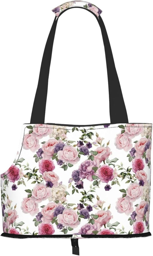 OEDTF Dog Purse Carrier with Safety Buckle, Dog Sling for Puppy and Cats Breathable Waterproof Wear-Resistant Foldable