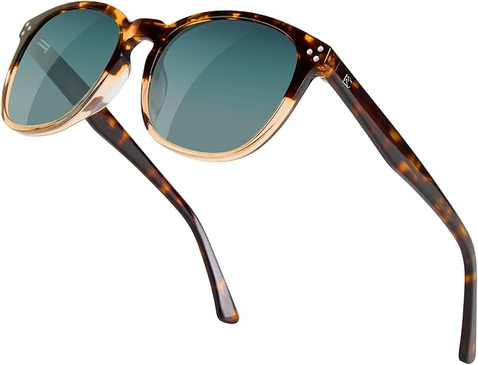 Polarized Sunglasses For Women UV - Protection Womens Trendy Fashion Large Shades With Acetate Frame BC2110