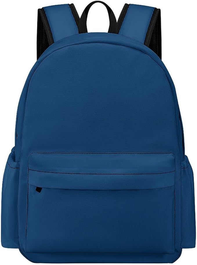 Tibetan Blue Backpack Adult Travel Daybag for Women Men College Backpack for Vacation Hiking Camping Bag