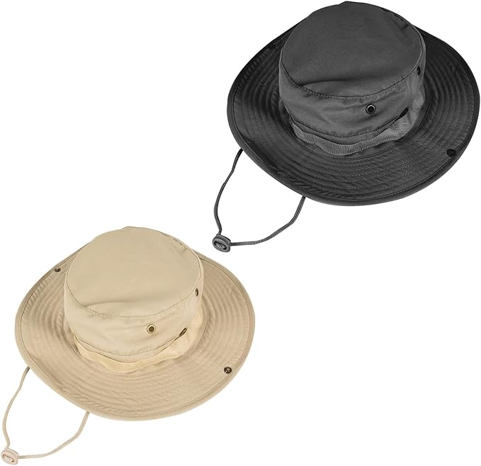Sun Hats for Men Women Bucket Hat UPF 50+ Boonie Hat Foldable UV Protection Hiking Beach Fishing Summer Safari