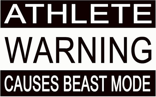 Generic Cleat Vault | High-Performance Sports Travel Shoe Storage Bag w/Motivation (Beast Mode, Black, Large (US Shoe Size 7+)), CV-FC100
