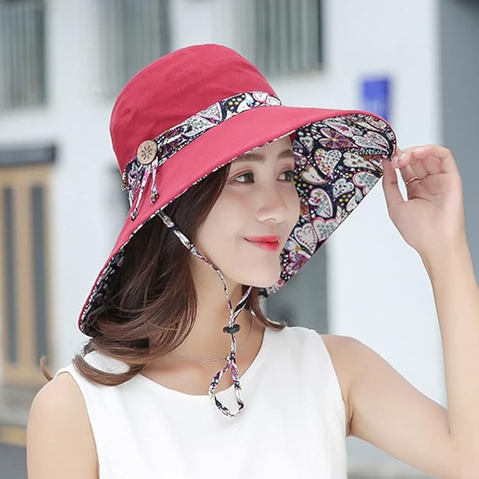 Outdoor UV Sun Protection Waterproof Breathable Face Neck Flap Cover Folding Sun Hat for Men/Women