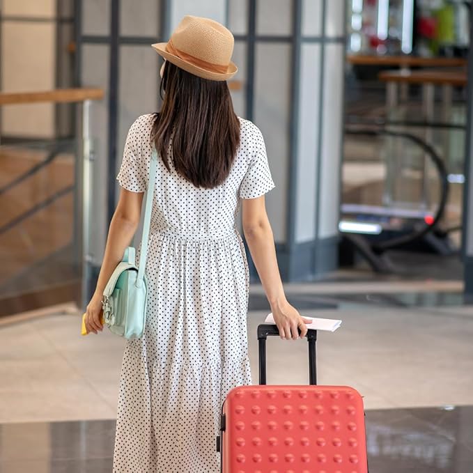 DRESHOW Women Straw Panama Hat Travel Fedora Beach Sun Hat Summer Wide Brim Straw Roll up Hat UPF 50+