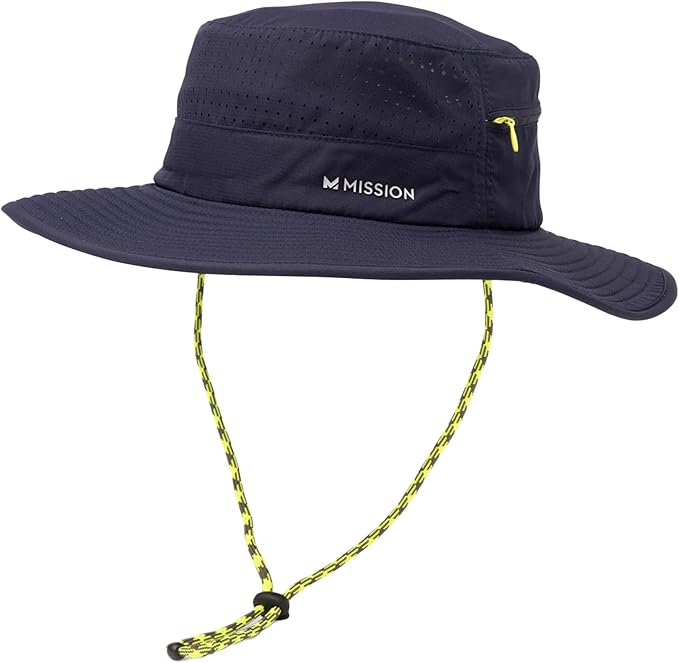 MISSION Cooling Anywhere Boonie Hat - Unisex Wide-Brim Hat for Men & Women - Cools Up to 2 Hours - UPF 50 Sun Protection