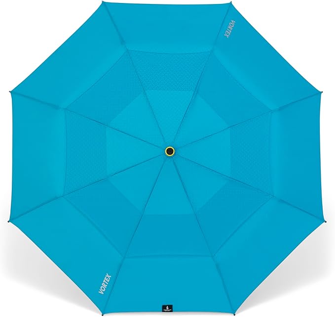ShedRain Vortex V2 Automatic Compact Folding Windproof Travel Umbrella – Rain & Windproof Vented Double Canopy – Protect from Rain, Sun & Wind - Wind Tunnel Tested to 75 mph