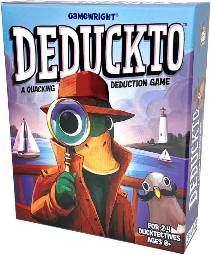 Gamewright - Deduckto - A Quacking Deduction Game - Card Game for Kids Ages 8 and Up - Great for Family Game Night!