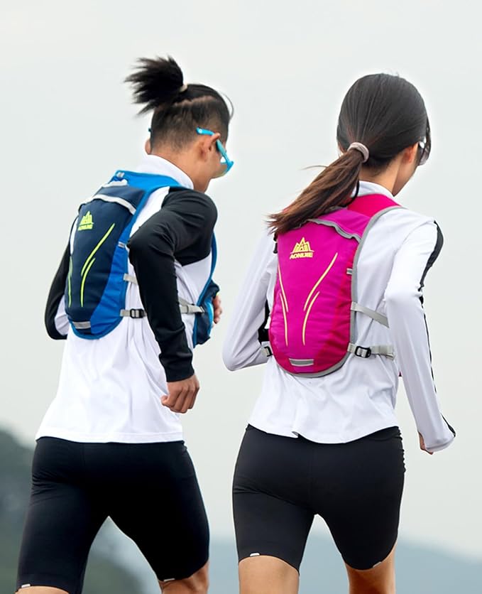 TRIWONDER Hydration Running Vest Backpack, Lightweight Water Pack for Men Women Hydration Backpack for Trail Race, Hiking, Cycling, Climbing, Camping, Jogging, Marathon