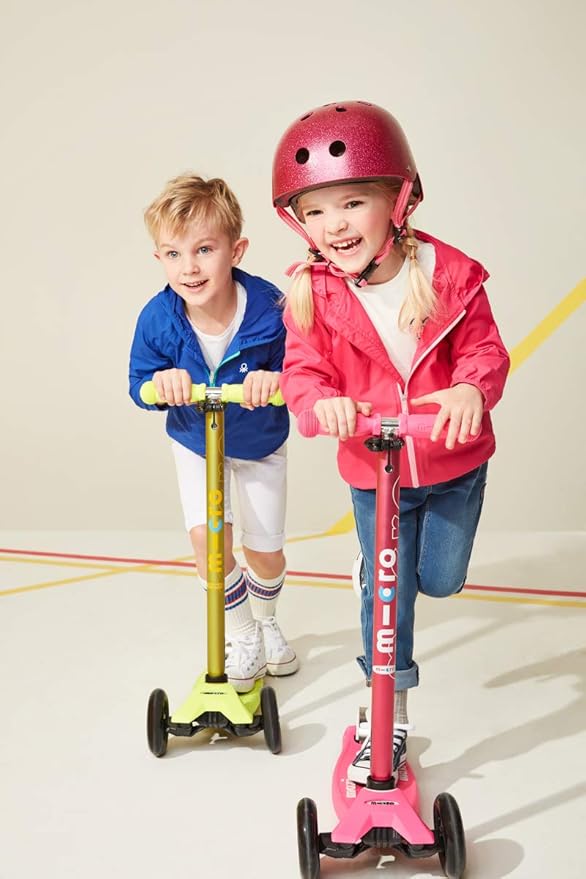 Micro Kickboard - Maxi Deluxe 3-Wheeled, Lean-to-Steer, Swiss-Designed Micro Scooter for Kids, Ages 5-12