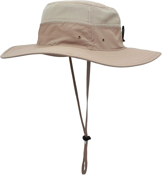 Home Prefer UPF 50+ Men's Sun Hat Wide Brim Bucket Hat UV Protection Hat for Mens Womens Beach Safari Gardening Golf Fishing