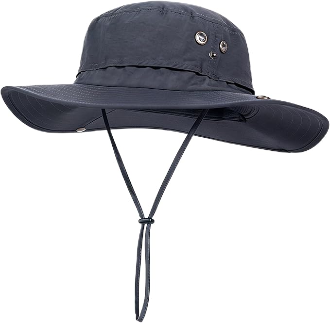 Plus Size XL XXL Sun Hats for Men Bucket Boonie UV Protection UPF50+ Waterproof Wide Brim Foldable Fishing Beach
