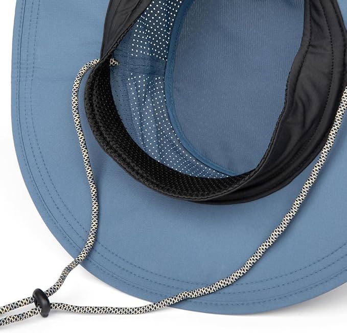 MISSION Cooling UPF Boonie Hat - Unisex Sun Hat for Hiking, Beach & Fishing - Sweat & Water Activated Technology