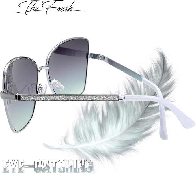The Fresh Classic Crystal Elegant Women Beauty Design Sunglasses Gift Box