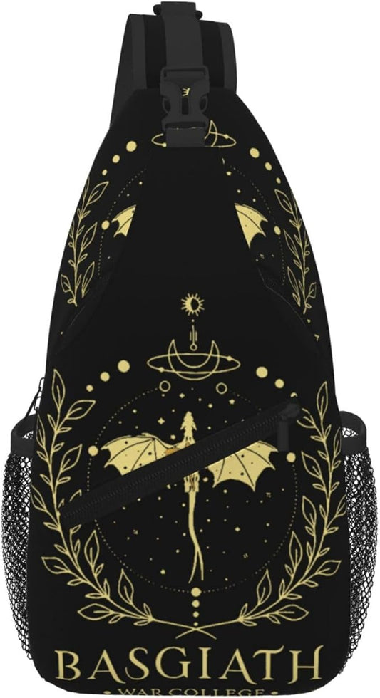 Fourth Dragon Wing Crossbody Bag Trendy Sling Bag Bakpack Casual Chest Bags Daypack For Hiking Walking Travel Running(6)