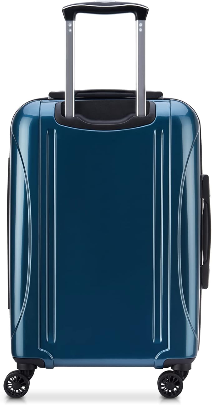 DELSEY PARIS Helium Aero Hardside Expandable Luggage with Spinner Wheels, Teal, Carry-On 21 Inch