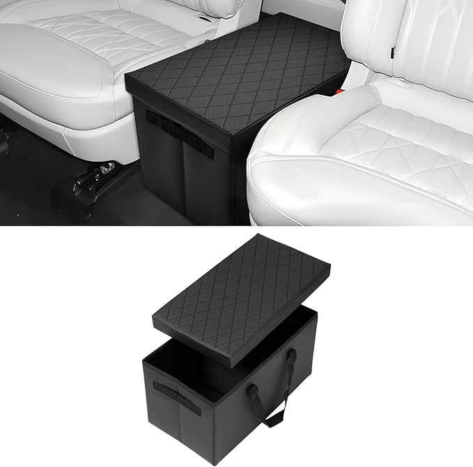 Shademax Car Seat Organizer for Ford Explorer 2020-2025 2026 Accessories, Explorer Backseat Organizer Car Console Organizer for Kids Toys, Baby Supplies, Dog Toys, Snack Organizer, Travel Storage Box