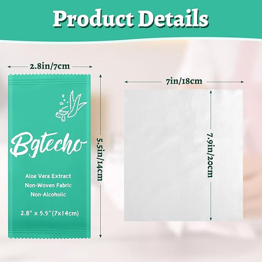 100 Pack Wet Wipes Individually Wrapped,Travel Size Wipes Bulk,Aloe Vera Hand Wipes for Women Quick Hand Cleaning,Individual Wet Wipes Bulk for Travel Wedding Restaurant Barbecue Homeless