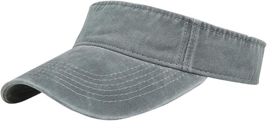 Sport Sun Visor Hats Cotton Ball Caps Empty Top Baseball Sun Cap for Men Women