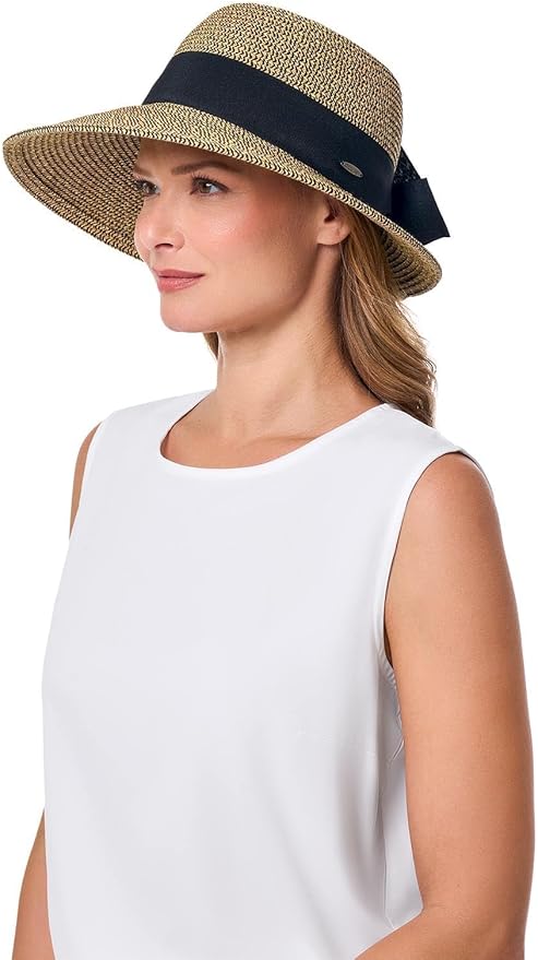 Women's Sun Hat with Ribbon - UPF 50+ Sun Protection - Clara
