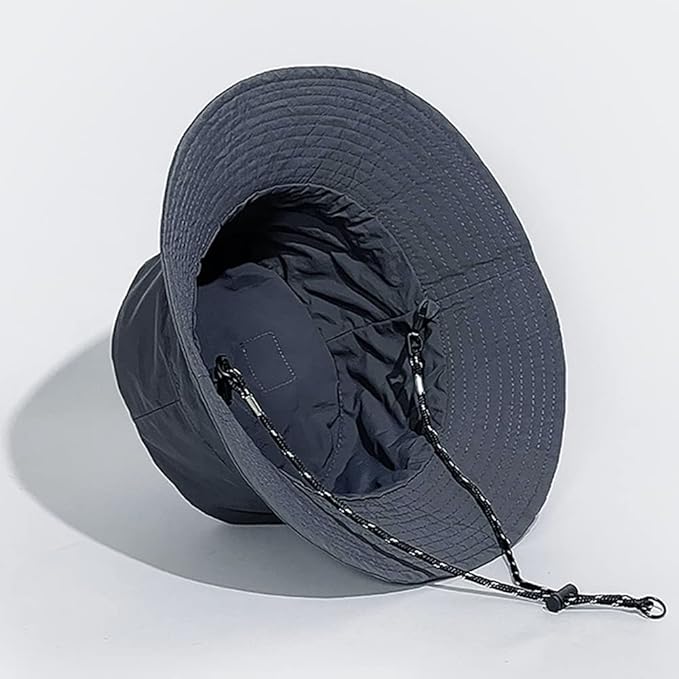 Waterproof Bucket Hat for Women and Men - UV Protection Beach Sun Hat Fishing Safari Boonie Hat Rain Hat Adjustable Packable