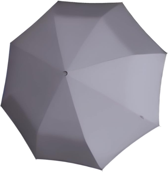 Knirps A.050 Dark Grey Manual Open Close Travel Rain Umbrella for Adults – Ultra Lightweight, Compact Windproof 38.5" Water Resistant Canopy, Steel Aluminum Frame, Travel Case Included