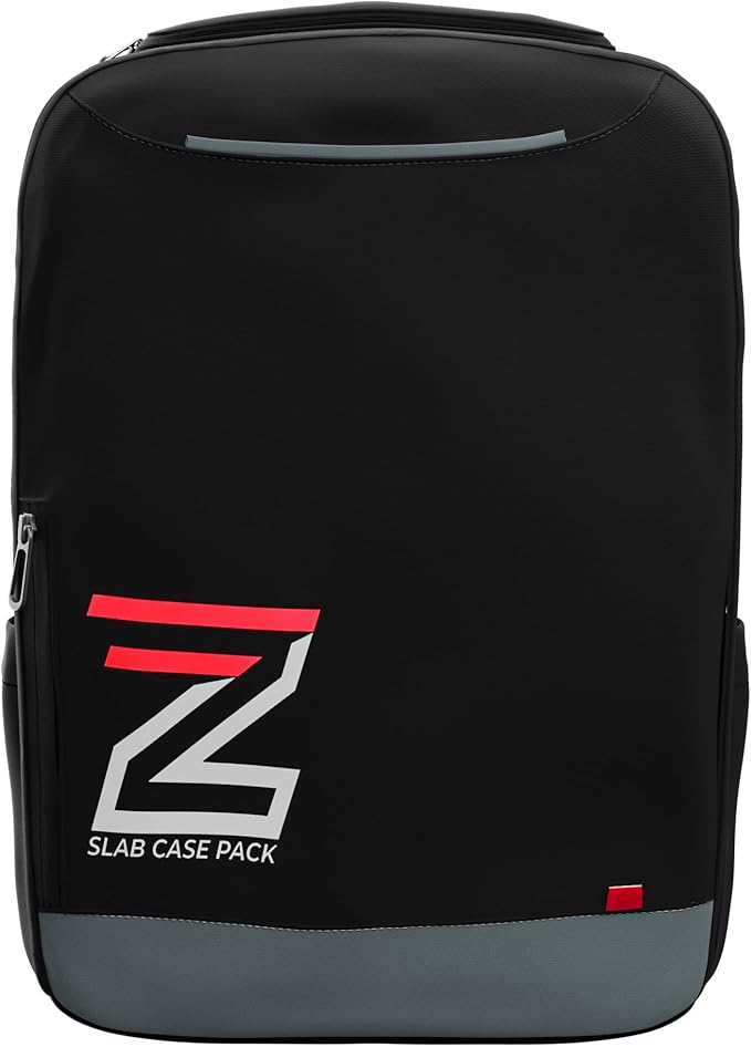 Zion Cases Slab Case Backpack; Fits PSA, BGS, HGA, SGC, CSG Graded Card Slabs; Ideal Travel Storage Solution; (Black)