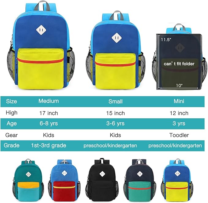 STEAMEDBUN Kids Backpack for Boys,Kindergarten Backpack for Toddler Boys Age 3-6