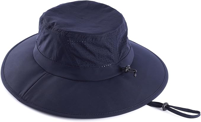 Home Prefer UPF 50+ Sun Hats for Men Women Foldable Wide Brim Fishing Hat Quick Dry Summer Outdoor Garden Safari Bucket Hat