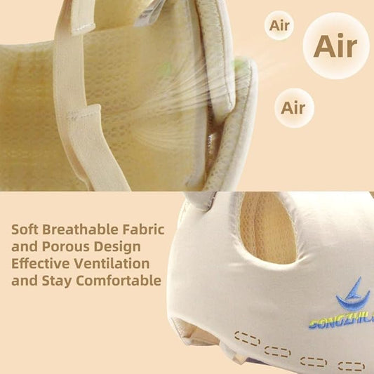 Xifamniy Baby Soft Safety Helmet Foam Head Protector Helmet for Toddler Infant Walking Suit 6-24m